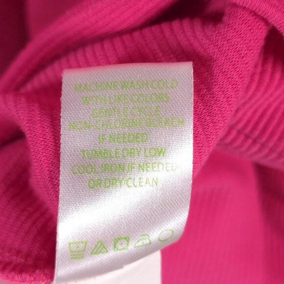 Lilly Pulitzer Pink 3/4 Sleeve Lina Shift Dress Gold Button Detail 18050 Size XS - Picture 14 of 15